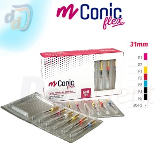 Limas endodoncia Medicaline mConic Flex 31mm