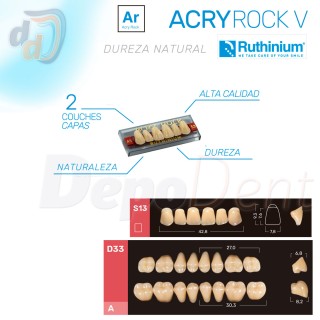 Acry Rock dientes acrílicos