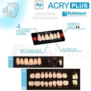 Acry Plus dientes acrílicos