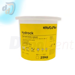 Hydrock Kerr escayola tipo 3 para modelos de prótesis removible color amarillo envase de 25 kg
