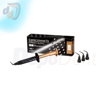 Composite fluido G-aenial Universal Flo de GC en jeringa