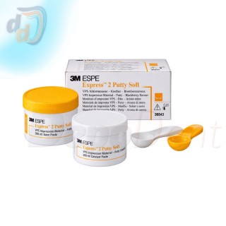 Express 2 Putty Soft Solventum 3M masilla de silicona de adición 2x300 ml