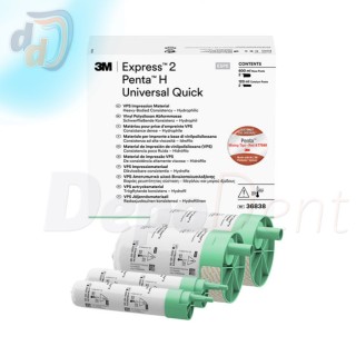 Express 2 Penta H Universal Quick Solventum 3M silicona de adición para Pentamix 2x(300+60) ml