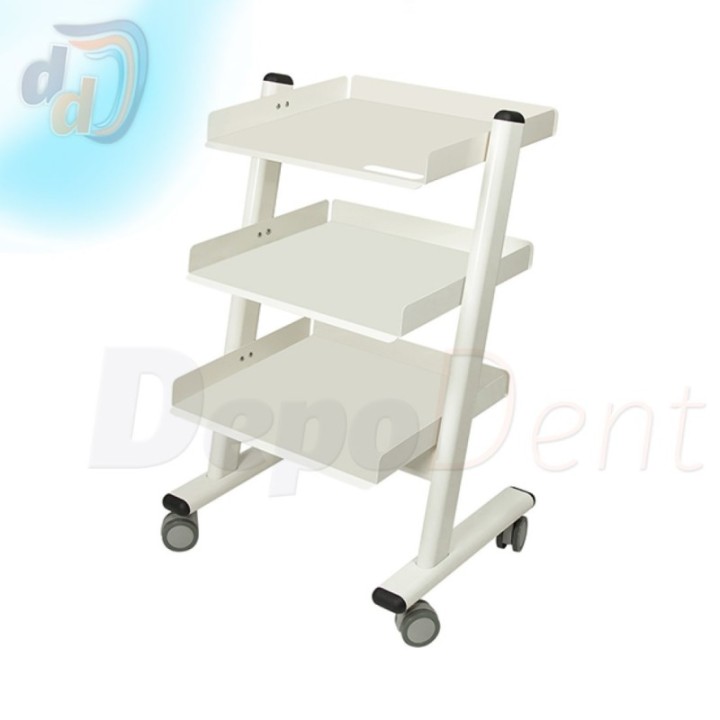 Carrito Mestra montable de 3 bandejas montado