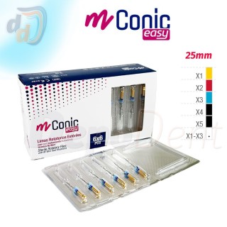 Limas endodoncia Mconic Easy Medicaline 25mm