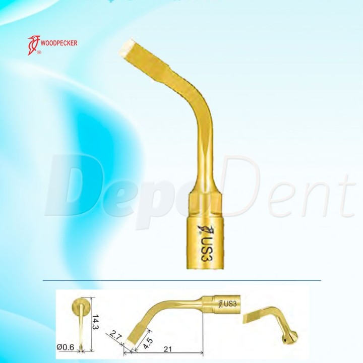Puntas Cirugía US3 Woodpecker para Osteotomía