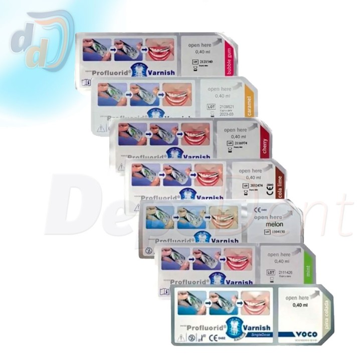 Profluorid Barniz VOCO Profluorid Unidosis Sabores