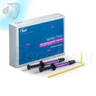 Composite fluido autoadhesivo Vertise Flow de Kerr en jeringas de 2 g