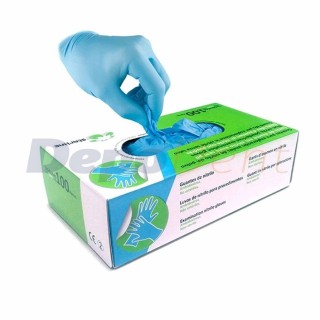 Guantes Nitrilo color azul Starline
