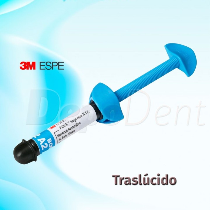 Composite Filtek Supreme XTE Translúcido de 3M en jeringa de 3 g