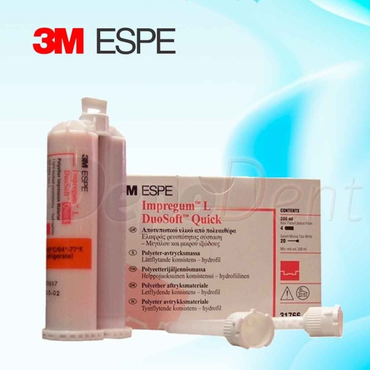 Impregum Garant L DuoSoft de Solventum poliéter fluido en cartuchos de 50 ml