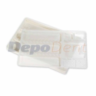 Bandejas Plástico Compartimentos 28X18Cm. 400U de MEDICALINE