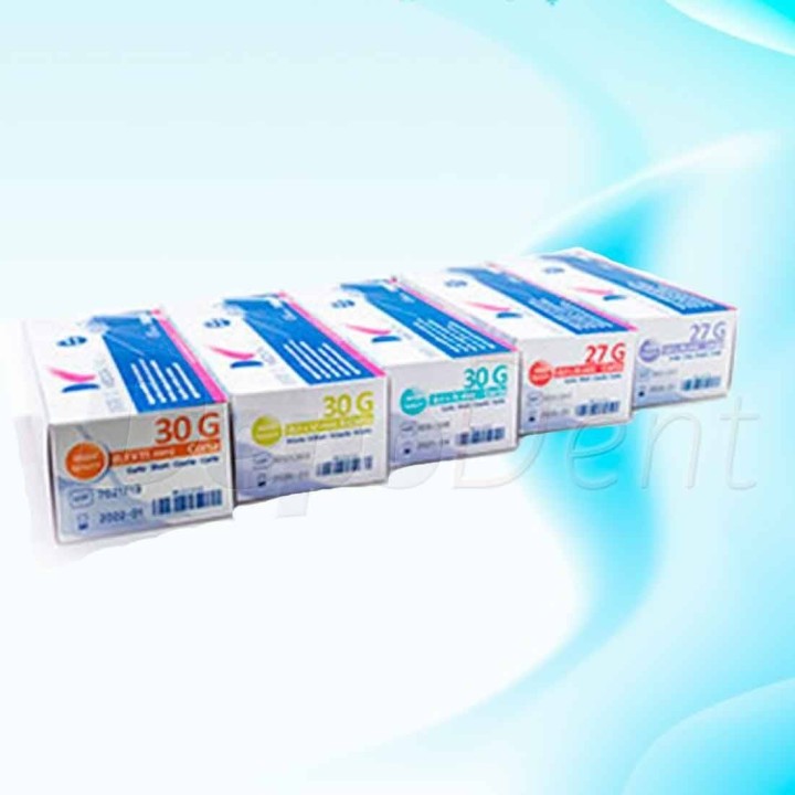 Agujas estériles Medicaline 30G CORTA 0.3x21mm 100uds
