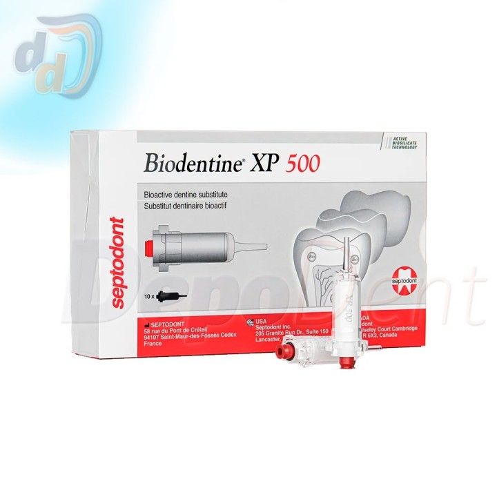 Biodentine XP 500 de Septodont caja de 10 cartuchos