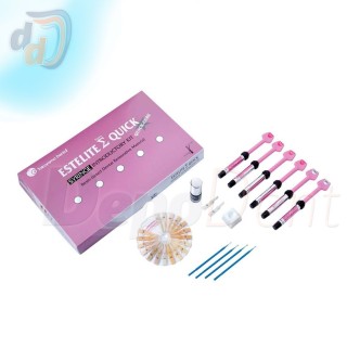 Kit Estelite Sigma Quick Tokuyama jeringas y adhesivo