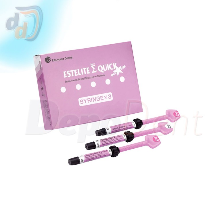 Kit Estelite Sigma Quick Tokuyama 3 jeringas