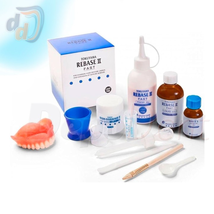 Tokuyama Rebase II Kit rebase duro 80g 50ml