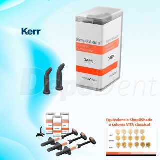 Composite universal SimpliShade de Kerr en cápsulas de 0