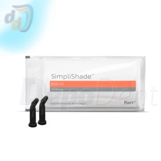 Composite SimpliShade Bulk Fill de Kerr en cápsulas de 0
