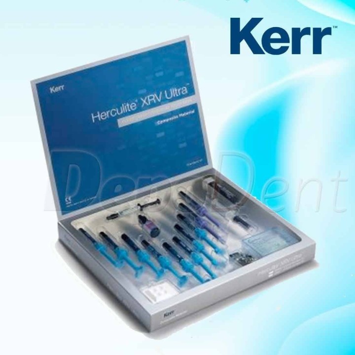 Kit estándar de Herculite XRV Ultra de Kerr con diez jeringas de 4 g