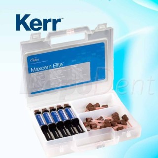Maxcem Elite de Kerr kit estándar de cemento de resina autoadhesivo con cinco jeringas