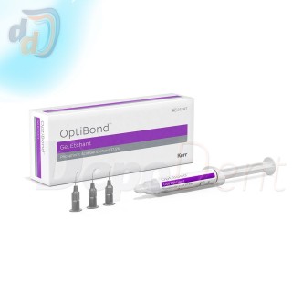 OptiBond Gel Etchant de Kerr gel de ácido fosfórico envase de tres jeringas