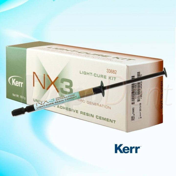 NX3 Nexus de Kerr jeringa fotopolimerizable en tono blanco