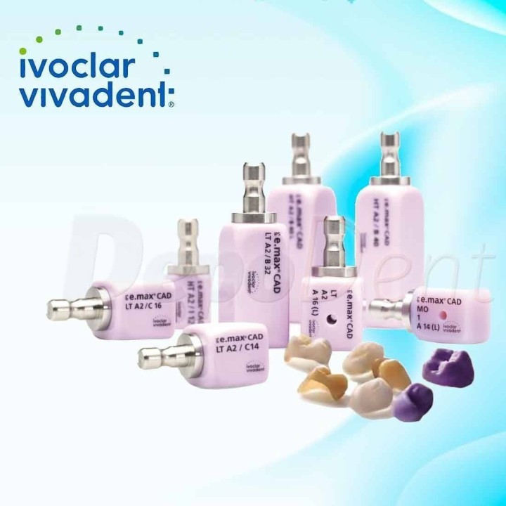 IPS e.max CAD MT translucidez media. El bloque luminoso
