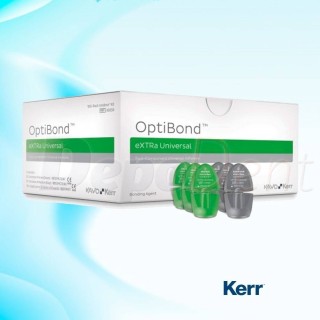 OptiBond eXTRa Universal Unidose de Kerr kit con 50 dosis de primer y 50 de adhesivo