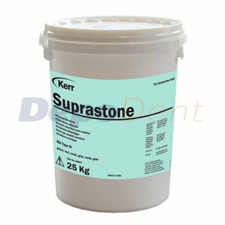 Suprastone Kerr escayola ultradura tipo 4 color verde envase de 25 kg