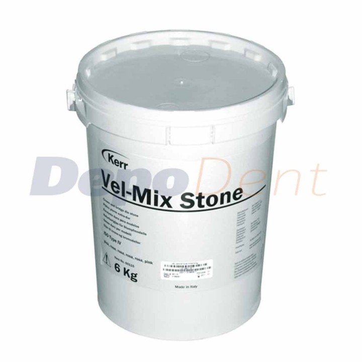 Vel-Mix Stone Kerr escayola tipo 4 para troqueles color blanco envase de 6 kg