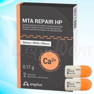 MTA Repair HP de Angelus envase con cápsulas de polvo y de líquido