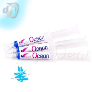 Ácido grabador fosfórico gel Ocean 3jeringas Medicaline