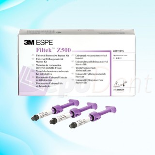 Kit de introducción de composite Filtek Z500 de 3M con 3 jeringas