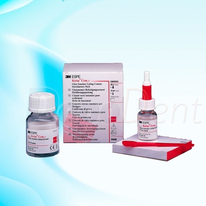 Ketac Cem Easymix de Solventum kit de introducción de cemento de ionómero de vidrio