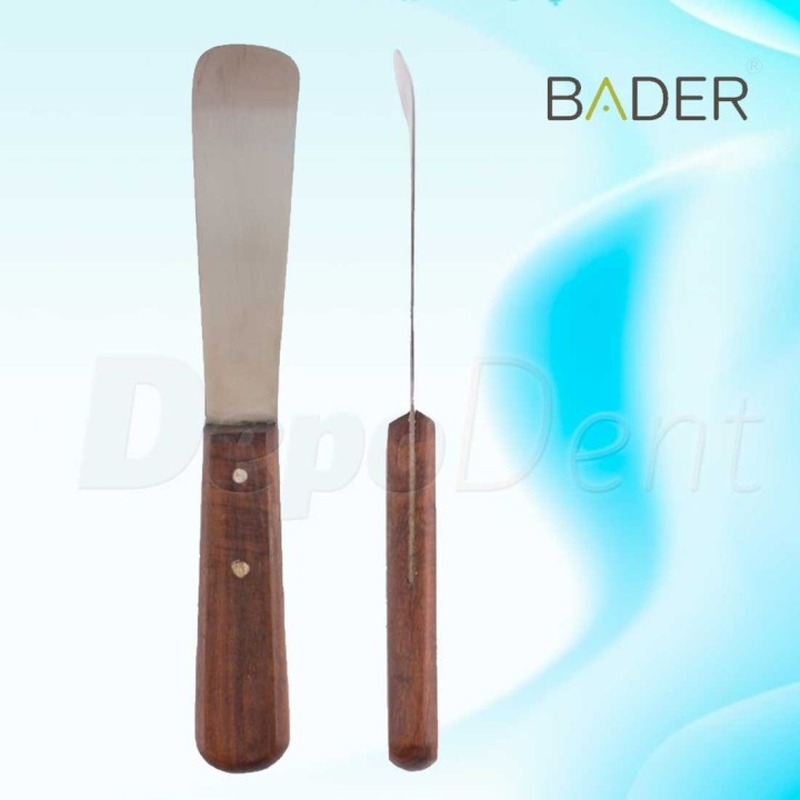 Espátula para yeso mango madera Bader