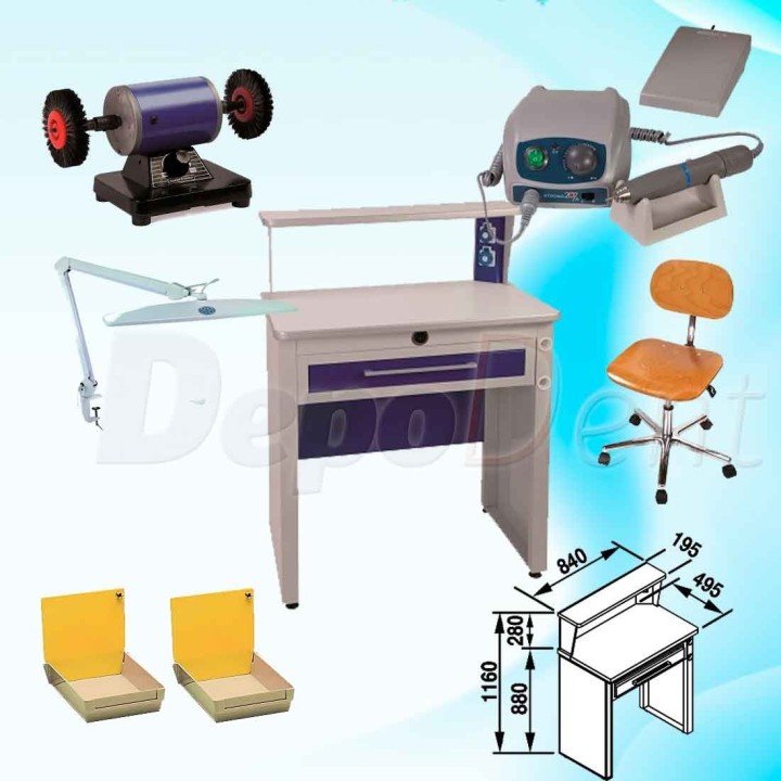 mesa de trabajo Mestra Kit repasado